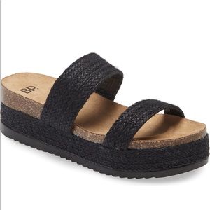 BP Tenley Flat Form Slide Sandals